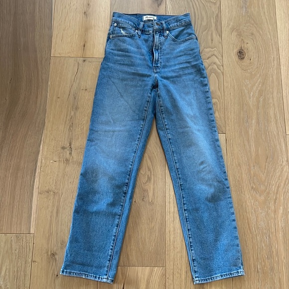 Madewell straight leg vintage crop jeans - Picture 3 of 9